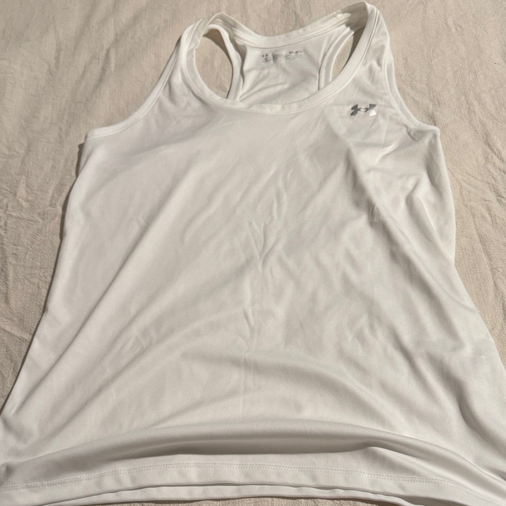 Under Armour Women's Classic White Tank Top